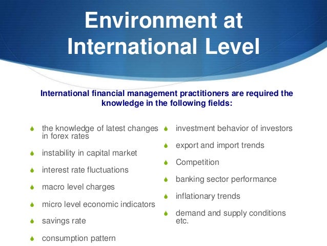 multinational financial management